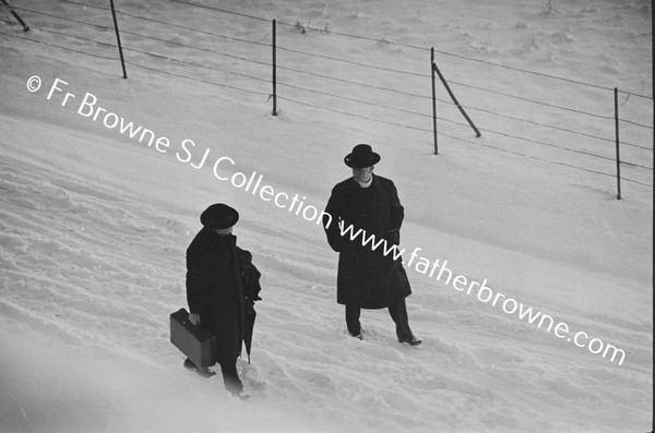 RATHFARNHAM CASTLE GROUNDS IN THE SNOW